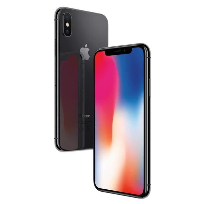 APPLE iPhone X Smartphone gris sidéral 64Go pas cher - Black Friday Smartphone Cdiscount
