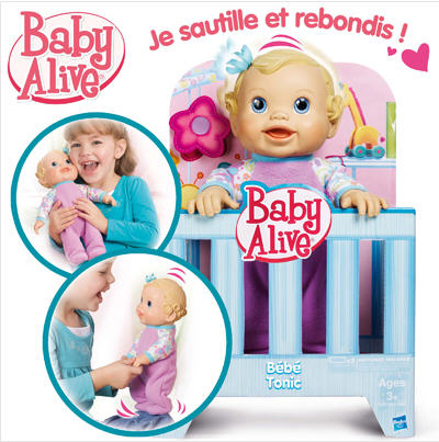 Jouets 3 Suisses - Bébé tonic baby alive de Hasbro Prix 34,99 Euros
