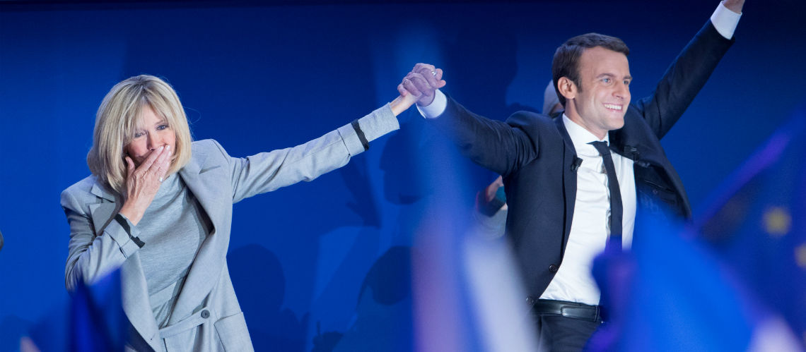 Décou­vrez le visage d'Emma­nuel Macron à 16 ans quand il craqua pour sa prof Brigitte Trogneux