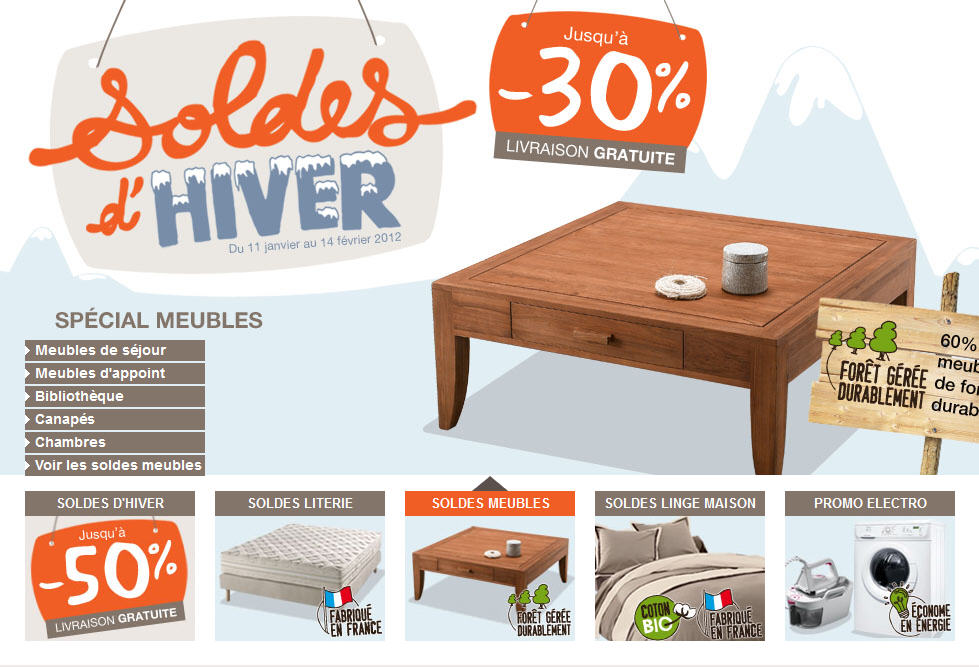Soldes Camif