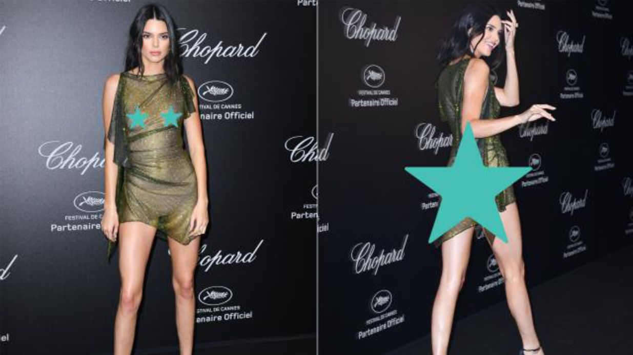 CANNES 2018 Nuit 3 – Kendall Jenner en montre VRAIMENT trop à la soirée Chopard