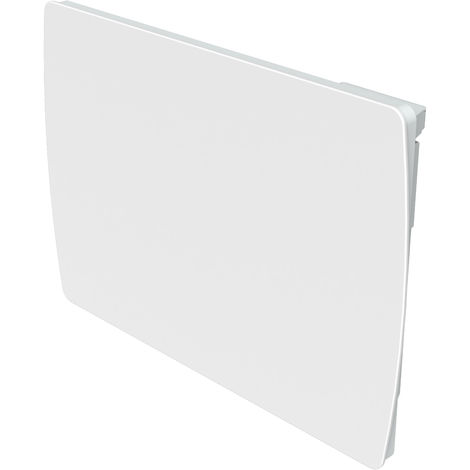 Radiateur à inertie 1000W Cayenne Céramique Verre Blanc LCD