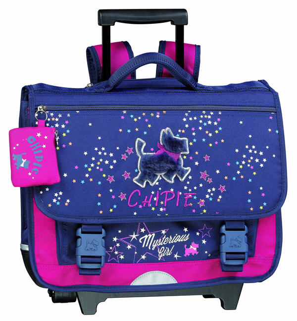 Cartable à roulettes CHIPIE Fille Prix 69,99 Eur Top Office