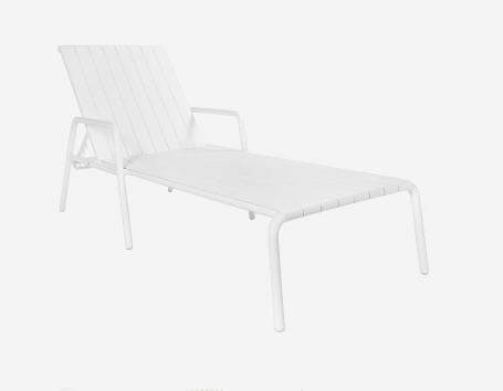 Canapé LARSON Achatdesign - CABANA Chaise longue en aluminium