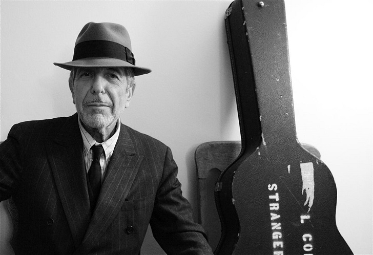 Leonard Cohen en cinq chansons cultes