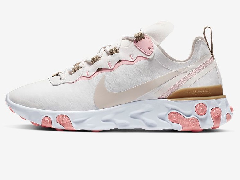 nike react noir rose