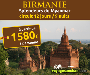 Circuits Voyages Auchan - Circuit Birmanie Splendeurs du Myanmar 1 580 Euros