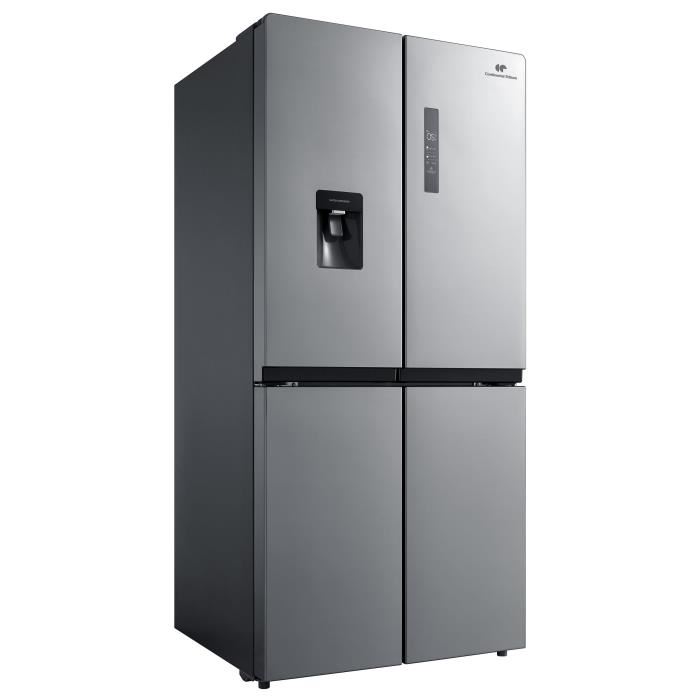 CONTINENTAL EDISON CERANF544DDIX Réfrigérateur multi portes 467 L pas cher - Black Friday Réfrigérateur Cdiscount