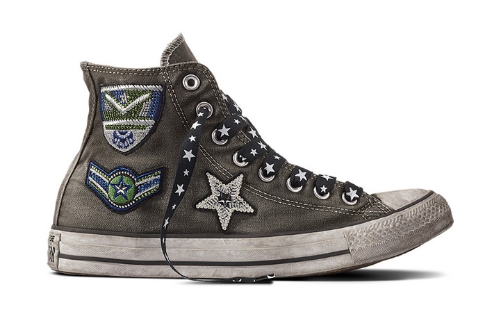 Converse Chuck Taylor All Star Army Patchwork charcoal/black/white