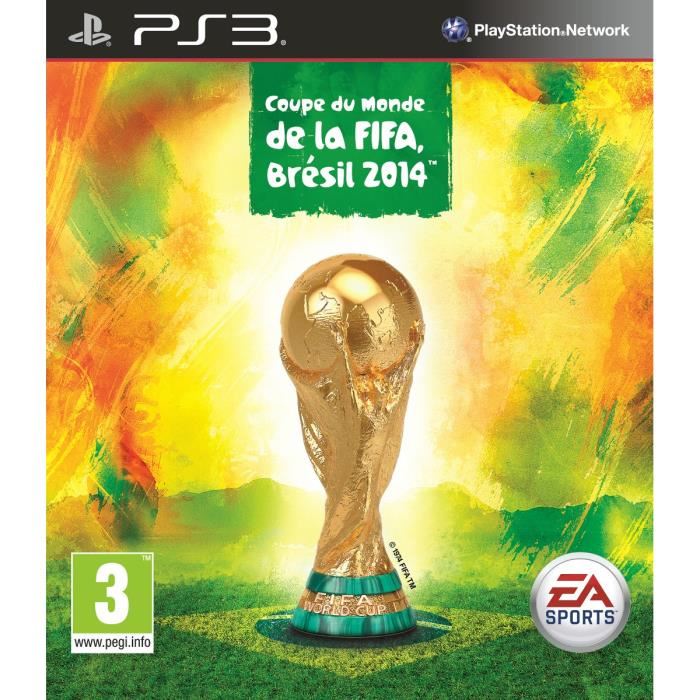 Coupe du Monde de la FIFA Brésil 2014 - Jeux PS3 Cdiscount