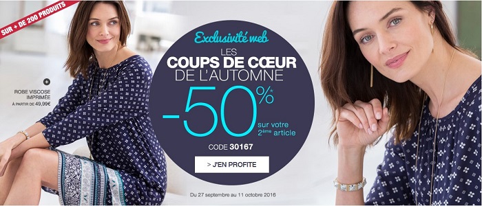 Damart Vêtements Coup de Coeur -50% sur votre 2e Article - Iziva.com