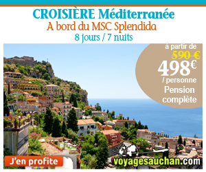 Croisières Voyages Auchan - Croisière à bord du MSC SPLENDIDA Croisiere Mediterranee