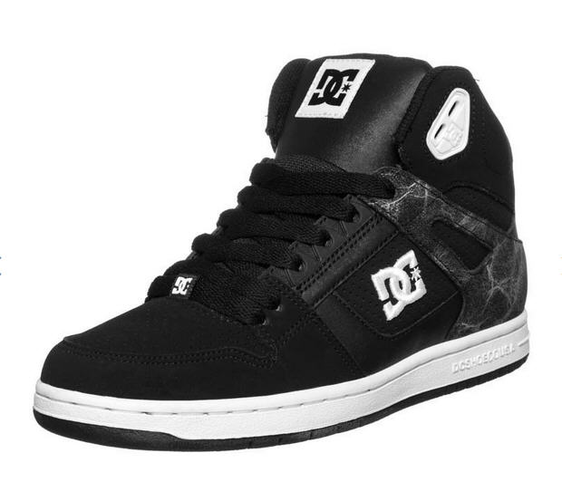 DC Shoes REBOUND Baskets montantes white/black - Baskets Femme Zalando