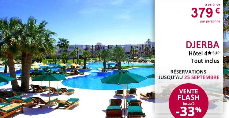 Hotel Djerba Plaza 4* - Voyage Tunisie Leclerc Voyages