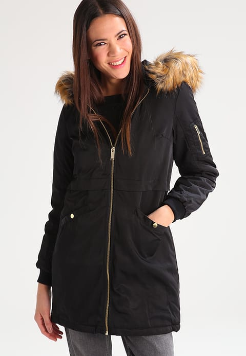 Dorothy Perkins LUXE Parka black