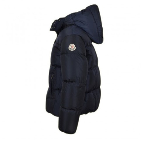Doudoune moncler femme bleu marine sale