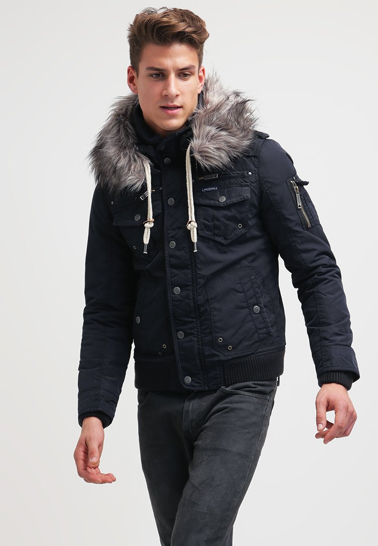 Dreimaster Veste d'hiver black - Veste d'Hiver Homme Zalando