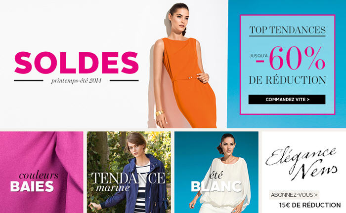 Soldes Elegance - Soldes Boutique Elegance Paris jusqu'à -40% 