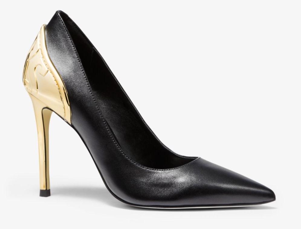 Michael Michael Kors Escarpins Khloe En Cuir Noir