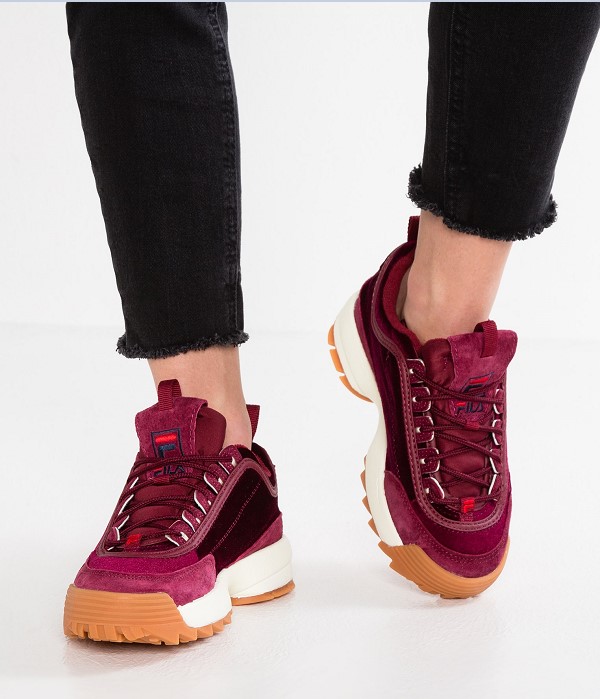 Fila DISRUPTOR Baskets basses red - Zalando