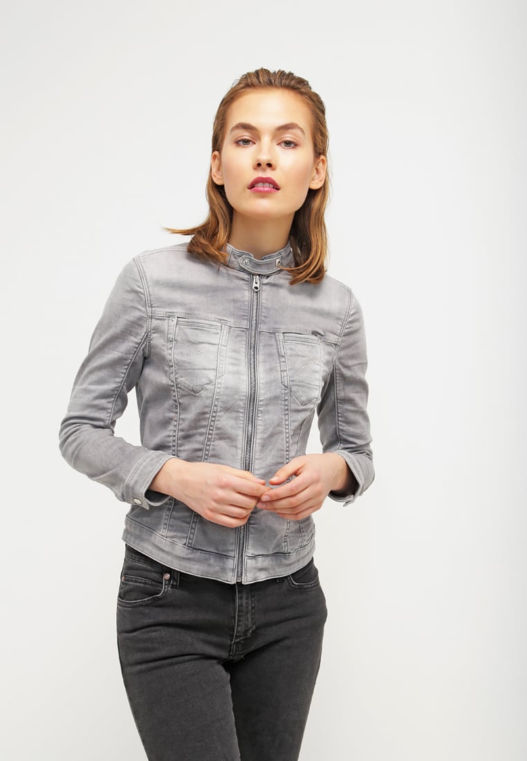 G-Star MIDGE DUMONT JKT Veste en jean Kamden grey - Veste en jean Femme Zalando