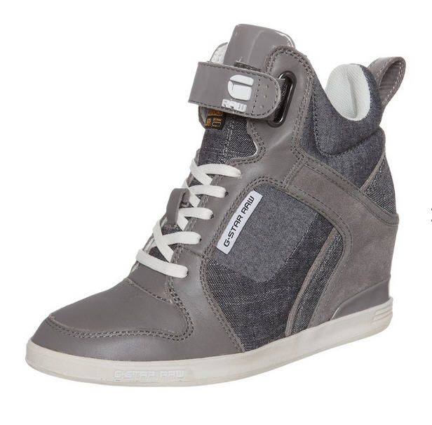 G-Star YARD BELLE Baskets montantes gris, Baskets Montantes Zalando