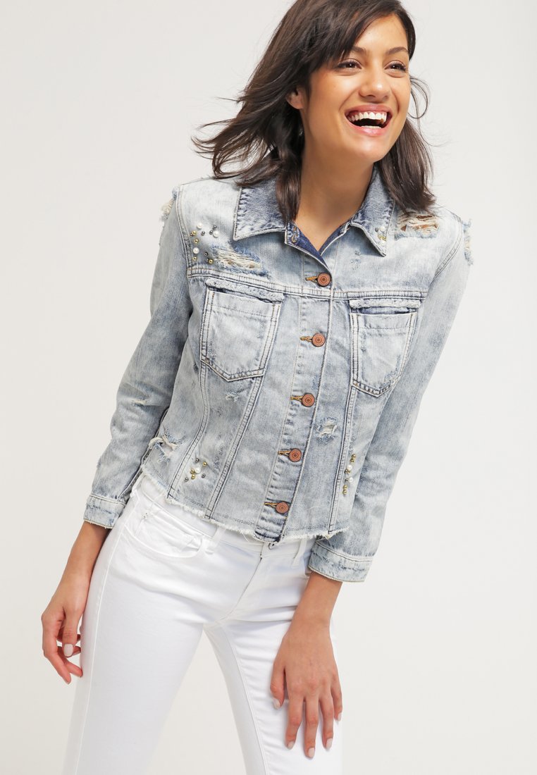 Guess WHITNEY Veste en jean villiers - Veste en jean Femme Zalando