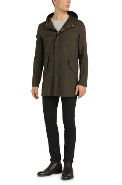 Parka Regular Fit en coton Omaric Hugo Boss