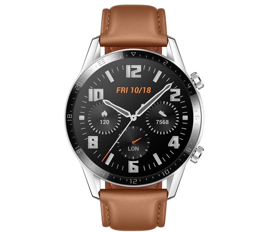 Huawei Watch GT 2 Marron Montre connectée pas cher 219€ chez Boulanger