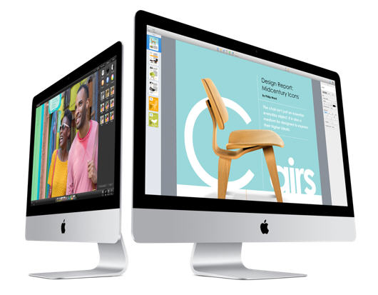 iMac 21,5 pouces à partir de 1 099 Euros Sur Apple Store