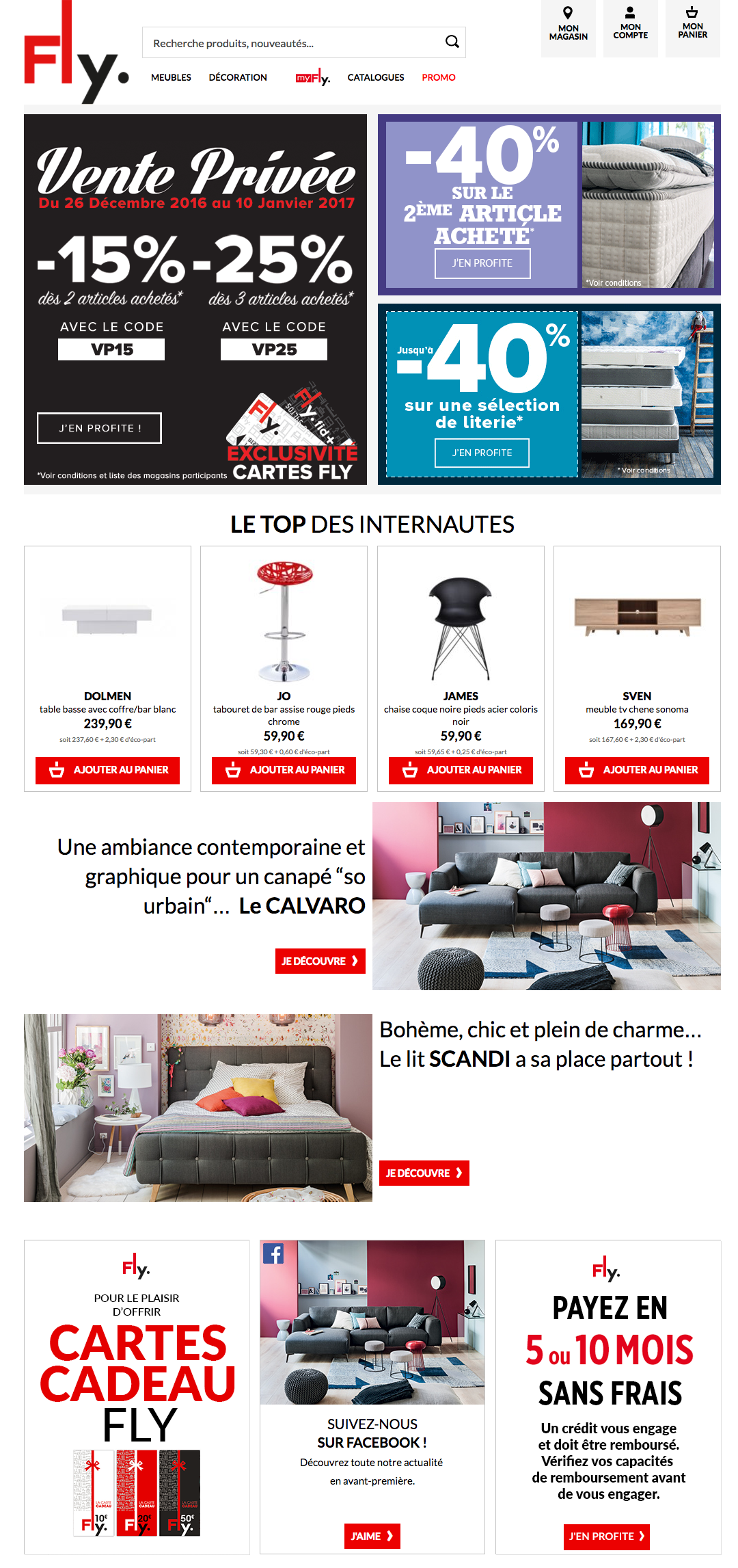Lima typist easily Fly - Magasin Fly Achat Meubles pas Cher - Iziva.com