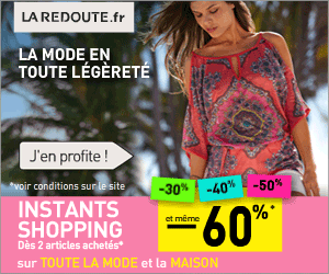 La Redoute - Les instants Shopping - 60% chez La Redoute