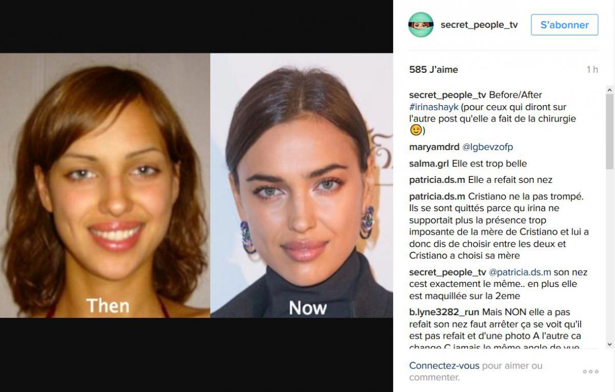 Irina Shayk : son évolution physique fait le buzz sur Instagram !