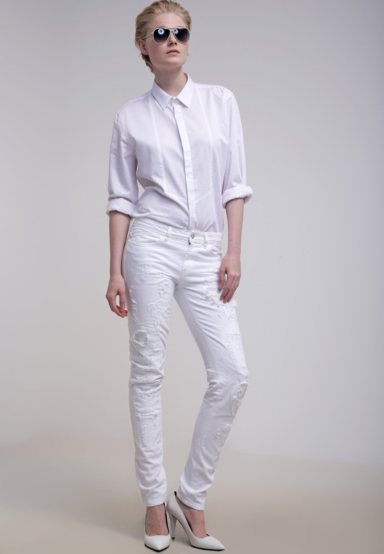 Just Cavalli Jean slim white - Jeans Femme Just Cavalli Zalando