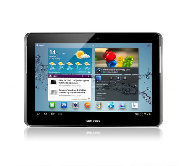 Tablette Carrefour - SAMSUNG Galaxy Tab 2 WiFi 16 Go P5110 - Titanium Silver