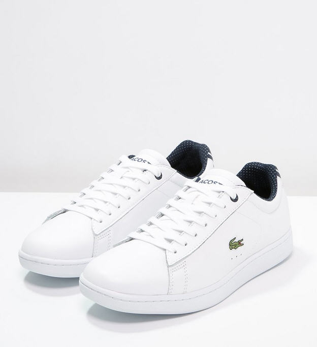 Lacoste CARNABY EVO Baskets basses white, Baskets Femme Zalando