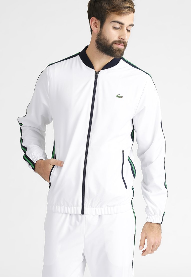 Lacoste Sport Survêtement white - Survêtement Homme Zalando