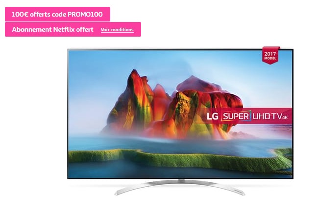 LG 55SJ850V Téléviseur LCD 4K UHD HDR