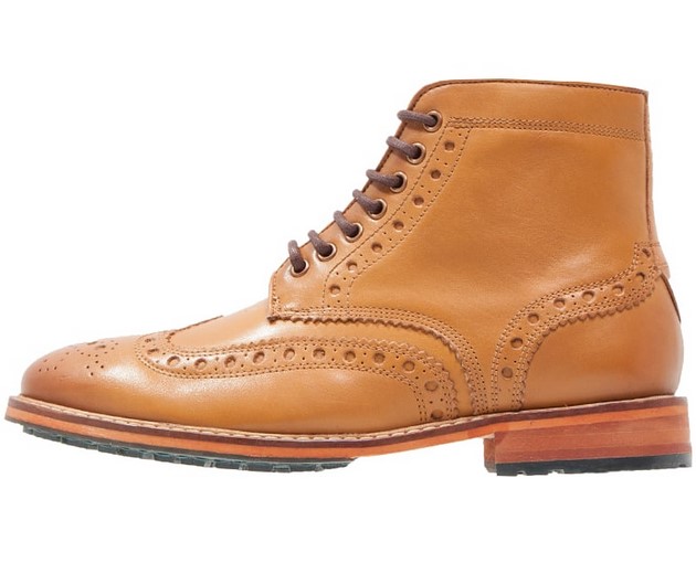 Lyle & Scott DEVERON Bottines à lacets tan 