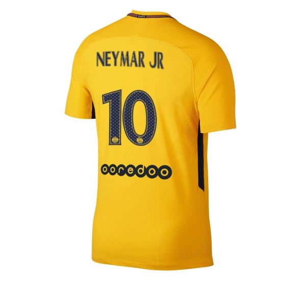 Maillot de football 2017/18 PSG Neymar Jr Vapor Match Away Nike pour Homme