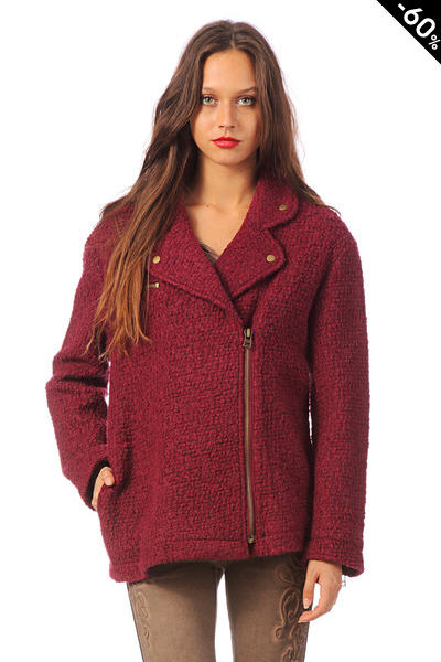 Soldes Manteau Femme Monshowroom - Manteau avec laine Bonni By Zoé
