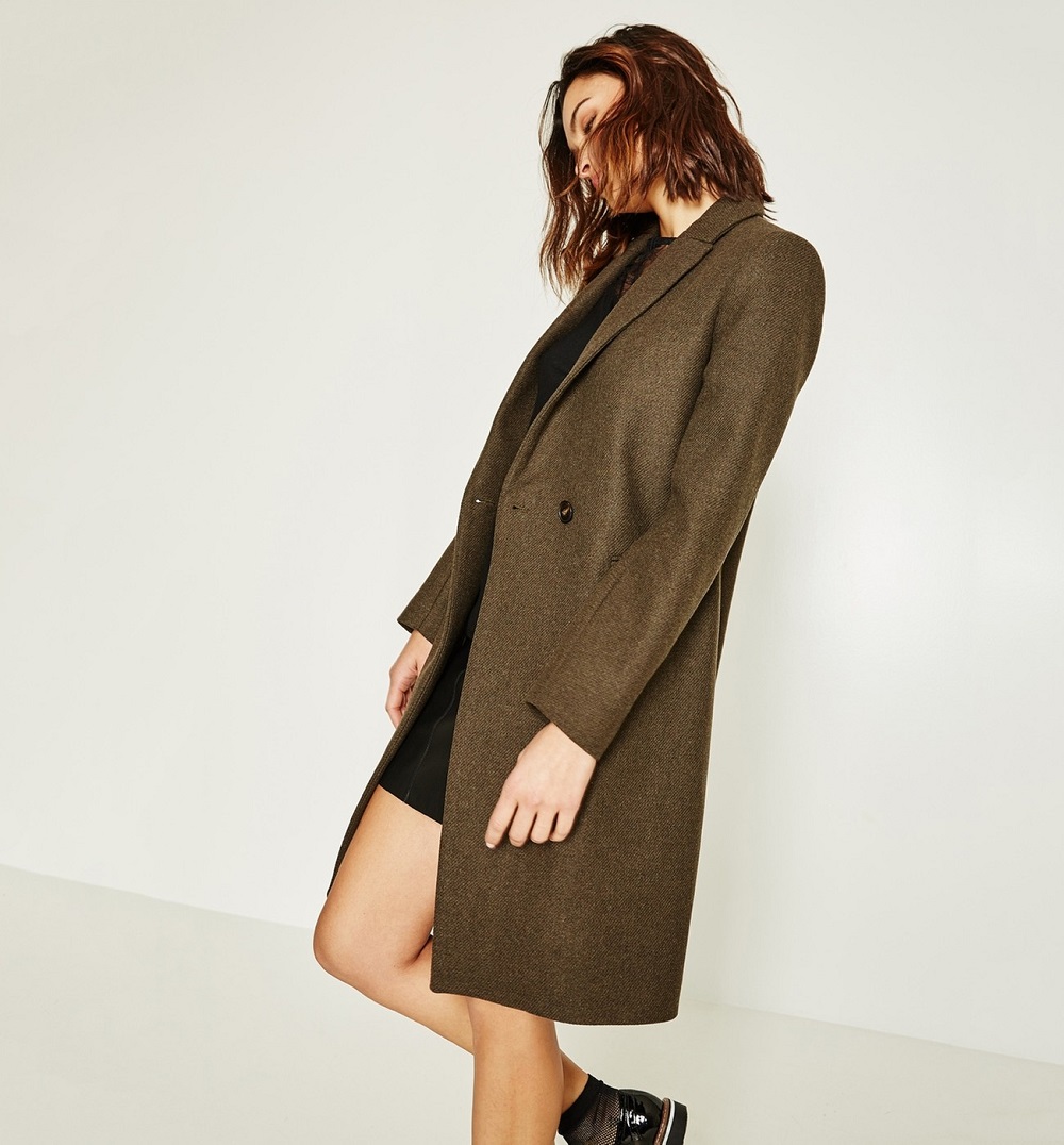 Manteau sales long promod