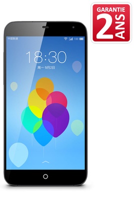 Smartphone Darty - Mobile nu Meizu MX3 64GO NOIR/BLANC