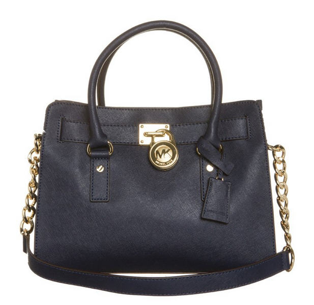 Soldes MICHAEL Michael Kors HAMILTON Sac à main bleu, Sacs Zalando