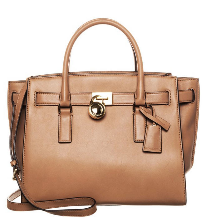 Soldes Sacs Zalando, MICHAEL Michael Kors HAMILTON TRAVELER Sac à main SUNTAN