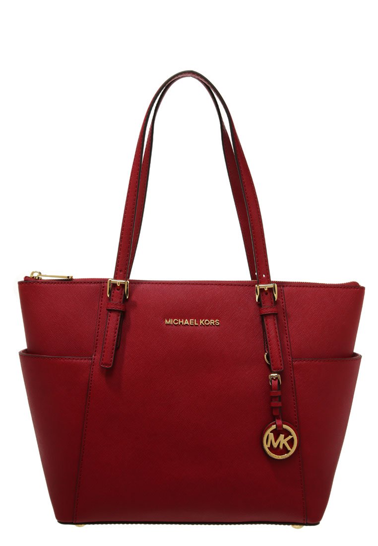 MICHAEL Michael Kors JET SET Sac à main cherry, Sacs Zalando