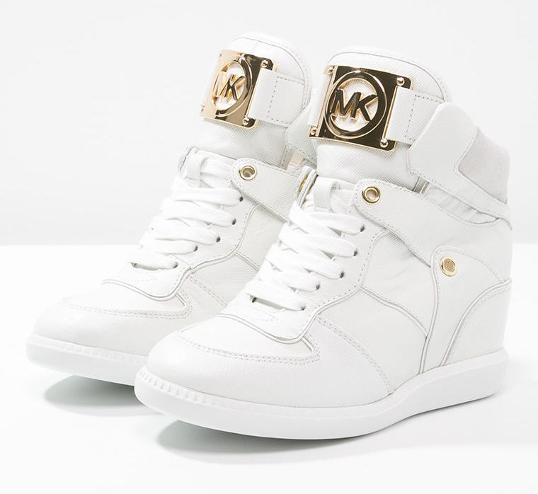 MICHAEL Michael Kors NIKKO Baskets montantes optic white, Baskets Femme Zalando