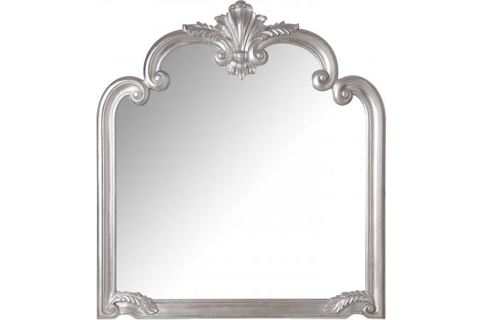 Miroir Declikdeco, Miroir design argent 104 x 4 x 114 cm