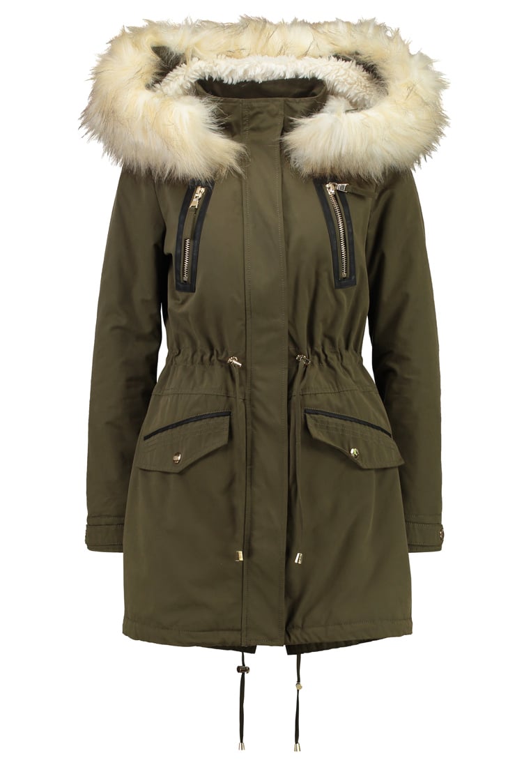 Miss Selfridge LUXE Parka dark green