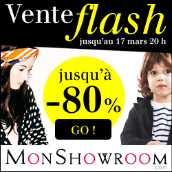 Monshowroom - Vente Flash Monshowroom Vetement -80% 
